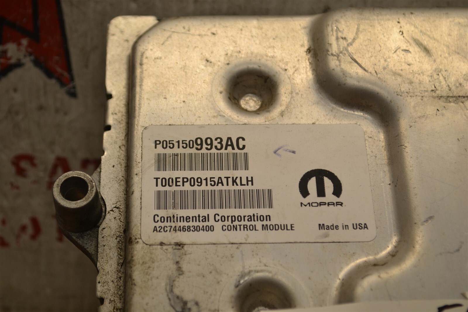 2015 Chrysler 200 Engine Control Unit ECU 05150993AC Module 68-12C4 Item image 2