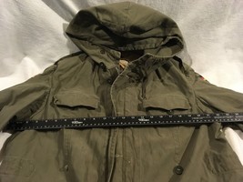 1968 German Military Olive Drab Green Heavy Field Cold Weather Coat W/O LINER - $85.09