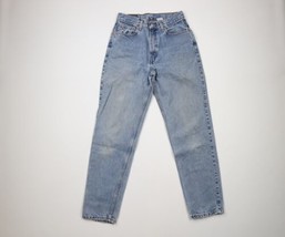 Vtg Y2K 2000 Levis 512 Womens 12 Distressed Slim Fit Straight Leg Denim Jeans - £46.35 GBP
