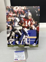 Steve Grogan Signed 8x10 Photo Autographed Football New England Patriots PSA - £19.76 GBP