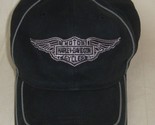 HARLEY DAVIDSON Motor Cycles Hat Cap -  Black - Size Large - $9.89
