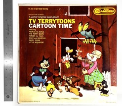 TV Terrytoons Cartoon Time 33 1/3 RPM Vinyl Album - Heckle &amp; Jeckle (1950&#39;s) - £11.04 GBP