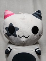 Kleptocats Plush Cat Steph White Grey Star Eye 7&quot; Stuffed Animal Good Stuff - $9.51