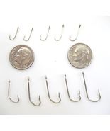 160 Pieces Assorted Size Fishing Hooks Silver Carbon Eye End with Cases - $53.65 MXN