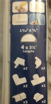 White Cord Cover Kit, Half Round Cable Raceway Self-Adhesive Cord Hider - $45.17 CAD