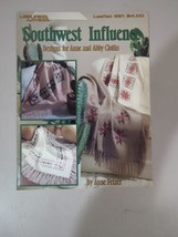 1990 LA Southwest Influence 981 Anne+Abby Cloth Cross Stitch Pattern Book 10877 - £8.22 GBP