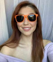 New Fashionista Orange Men&#39;s Women&#39;s Sunglasses X3 - $9.99