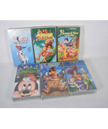 Lot of 6 Walt Disney VHS Video Cassette Tape Spanish Animated Aladdin Mi... - £69.59 GBP