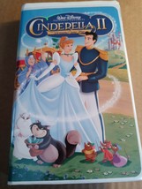 Walt Disney&#39;s Cinderella II 2 Dreams Come True (VHS Tape, 2002) Clamshell - £7.82 GBP