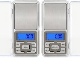Food Scale, Jewelry Gem Scale, Kitchen Scale, Weed Scale (2 Pcs.), Digital - £25.14 GBP