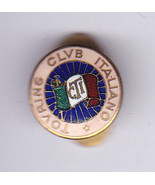 Pin stemma occhiello vintage Touring Club Italiano Bertoni Milano c Gari... - $776.61 MXN