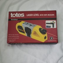 Totes Laser Level With Tape Measure NEW - $17.81