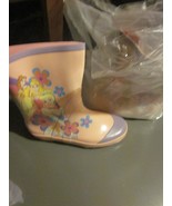 WDW Disney Princess Cinderella Belle Rain Boots Size 9 Brand New Rare Ha... - £19.53 GBP