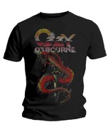 New OZZY OSBORNE Vintage SNAKE T Shirt - $462.55 MXN