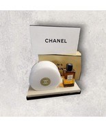 Chanel No 5 Bath Powder 4oz. &amp; Cologne 2 oz. Bath set Vtg. Sealed New Wi... - £150.84 GBP