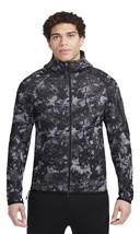 NWT men&#39;s small nike Sportswear Tech Windrunner black Camo Hoodie HV5055... - $1,399.02 MXN