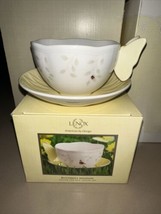 Lenox American By Design Yellow Cup And Saucer Set Bnib $36 Beautiful - £17.67 GBP