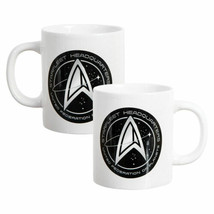 Star Trek Starfleet Headquarters Command Logo 16 oz Ceramic Mug NEW UNUSED - $14.50