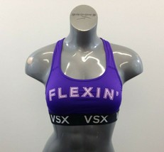 VSX Victoria&#39;s Secret Flexin&#39; Racerback Sports Bra Women&#39;s Size Small Purple   - £8.55 GBP