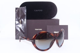 New Tom Ford Tf 1070 53F Jada Havana Gold Gradient Brown Lens Sunglasses 68-5 - £313.90 GBP