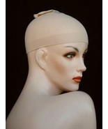 Beige Wig cap Tuck your own hair in and prevents wig from shifting. A MU... - $55.78 MXN