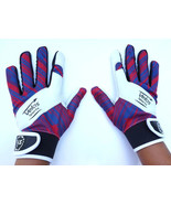 Youth Baseball Batting gloves Velos Sports® Durable Kids Genuine Leather... - $26.99