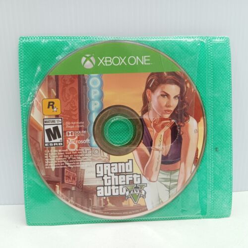 Grand Theft Auto V Xbox One, 2014 - Disc Only Good Condition Works - $9.49
