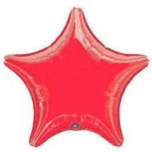Red Star Shaped Balloon - $1.47