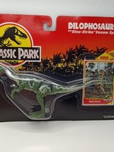 Kenner Jurassic Dilophosaurus w Movie Collector Card 1993 Action Figure NEW - £51.95 GBP