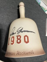 1980 Japan Dave Grossman porcelain Bell Saturday Evening Post Norman Rockwell - £4.63 GBP