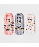 Hello Socks! Women&#39;s Liner Socks 3 Pair Shoe Size 4-10 Raccoons &amp; Skunks - $261.91 MXN