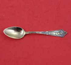 Japanese by Gorham Sterling Silver Demitasse Spoon GW Partial Gilt Woman Accents - £61.60 GBP