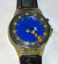 Disney Light Up Light Show Mickey Mouse Watch! It Flashes! Retired! New1 - £129.21 GBP