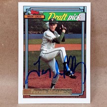 1992 Topps Gold #684 Trever Miller SIGNED Detroit Tigers Autographed - £2.95 GBP