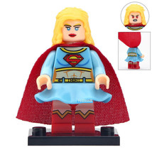 Supergirl DC Universe Super Heroes Lego Compatible Minifigure Blocks Toys - £2.39 GBP