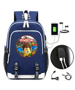 Roblox Backpack w/ USB Charging Port &amp; Headphone Interface Students Scho... - £28.37 GBP