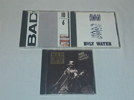 Bad Company 3 CD Lot - Here Comes Trouble * Holy Water * 10 From 6 - $15.00