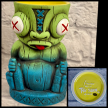 The Glutton Tiki Mug By Flounder For Tiki Farm 2022 Drunk Rum - £76.47 GBP