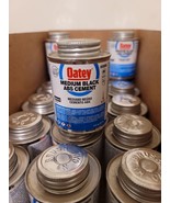 Lot of 21 Oatey Medium Black ABS Cement 8 fl. oz. Plumbing Cement Pipe - $197.01