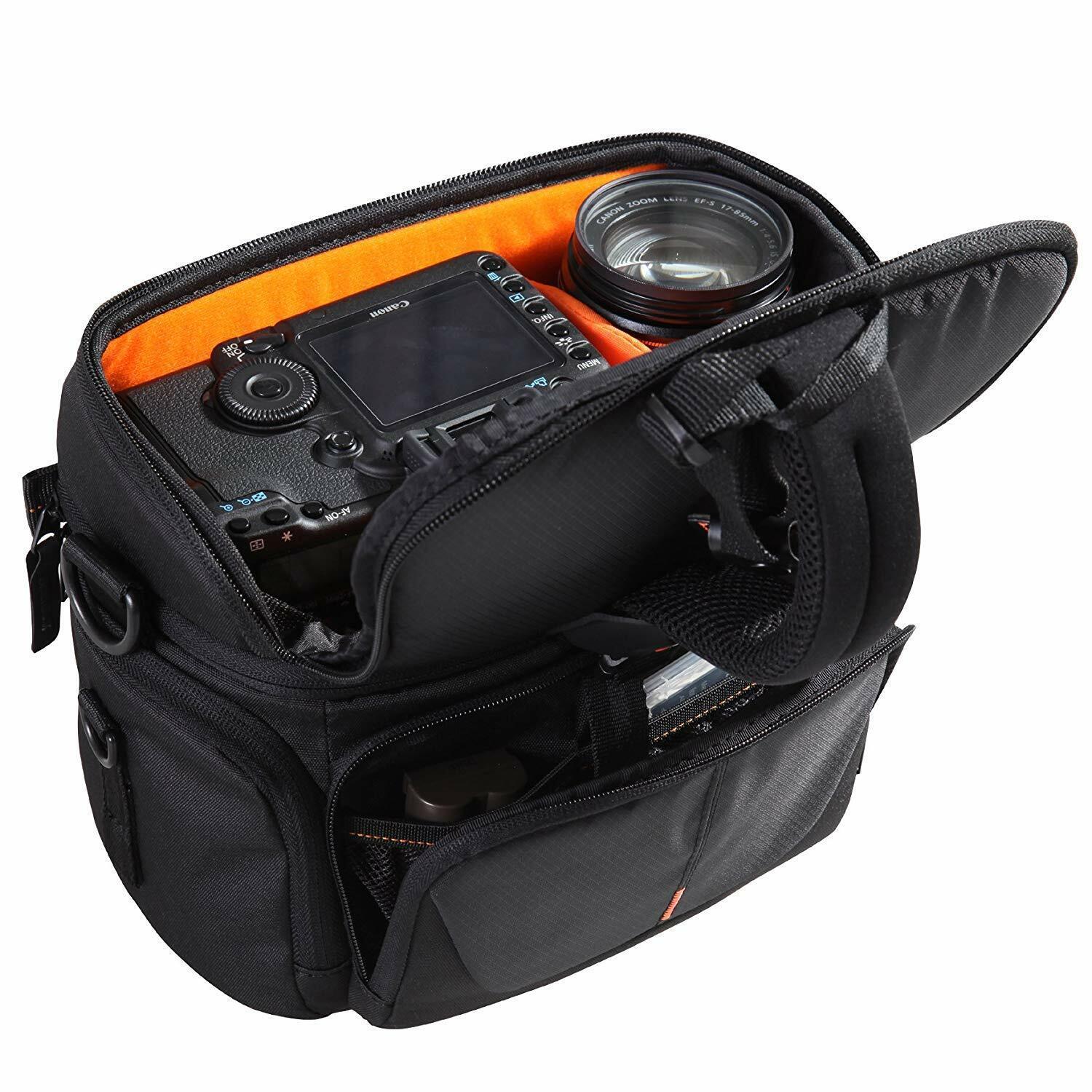 Vanguard Up-rise 18 Zoom Expandable Camera Bag Weatherproof Rain Cover (Black) - £19.51 GBP