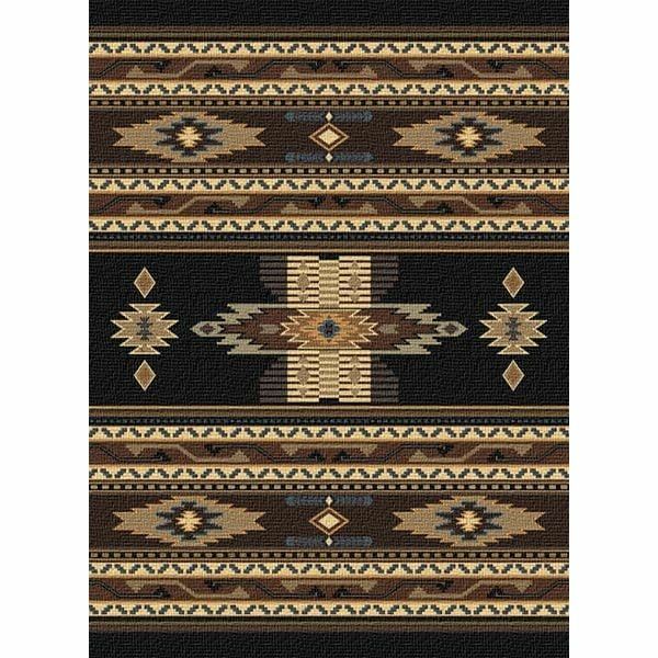 Southwestern Elegance Black Area Rug - $49.39+