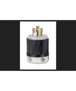 Leviton Locking Plug Nylon Indust. 20 Amp B/W Bx - €19,89 EUR
