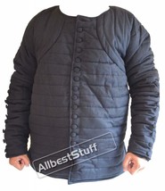 14th Secolo Arcieri Medievale Imbottito Gambeson ABS - $83.99+