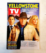 TV Guide Magazine Nov 2022 Yellowstone Kevin Costner Kelly Reilly Wes Bentley - £4.63 GBP