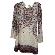 Xhilaration Dress Womens Size XS Floral Lace Pullover Boho - £7.05 GBP