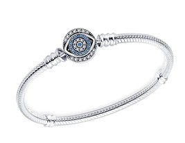 Snake Bracelet for Pandora Charms Sterling Silver - $84.37