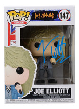 Joe Elliott Signé Def Leppard Funko Pop #147 JSA - £227.54 GBP
