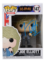 Joe Elliott Signé Def Leppard Funko Pop #147 JSA - $290.03