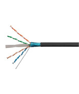 Monoprice 8600 CAT6A 24AWG STP CABLE_ 6-INCH BLUE - $24.47