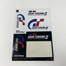 Vintage Gran Turismo 2 Sticker Sheet Missing 1 1992 Sony PlayStation Pro... - $11.83